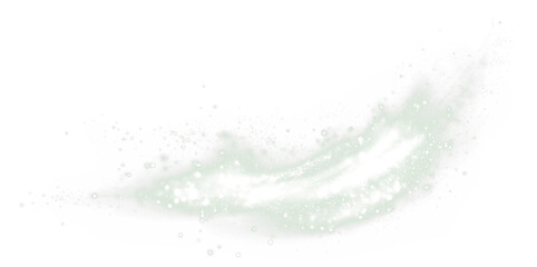 Soft green abstract png overlay with sparkling elements, creating a dreamy effect for design projects, enhancing visuals with a touch of elegance and creativity