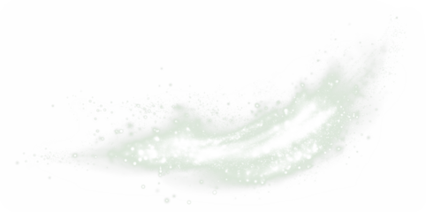 Soft green abstract png overlay with sparkling elements, creating a dreamy effect for design projects, enhancing visuals with a touch of elegance and creativity