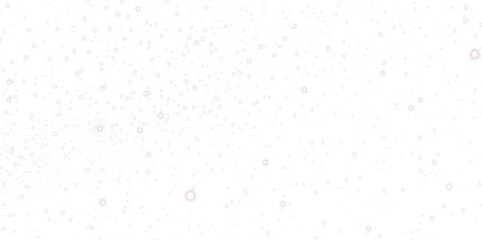 Soft white background with delicate transparent bubbles overlay, creating a dreamy atmosphere ideal for design projects and artistic presentations with copy space