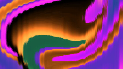 Emerald & Neon Purple Fluid Wave – Digital Gradient Background for Web Hero & App Splash Screens