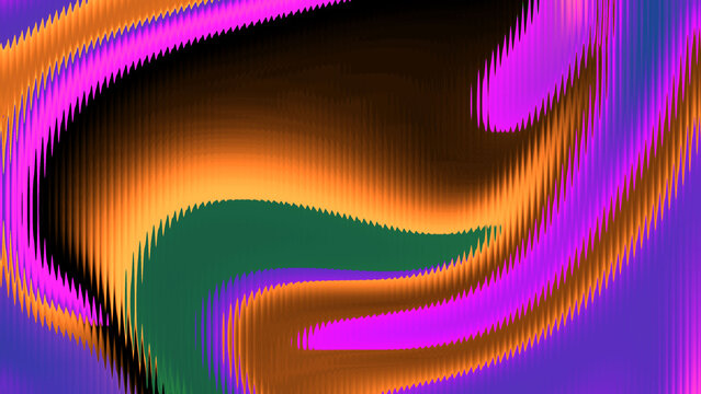 Emerald & Neon Purple Fluid Wave &ndash; Digital Gradient Background for Web Hero & App Splash Screens