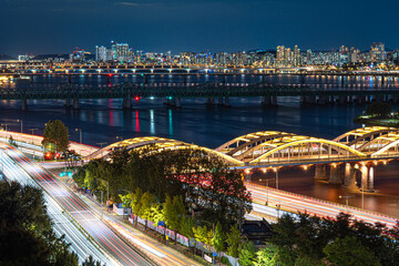 Obraz premium 한강대교 야경2