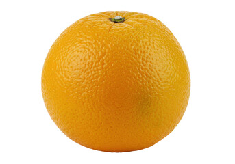 Fresh and juicy orange fruit isolated on transparent background, vibrant citrus for healthy eating and vitamin C