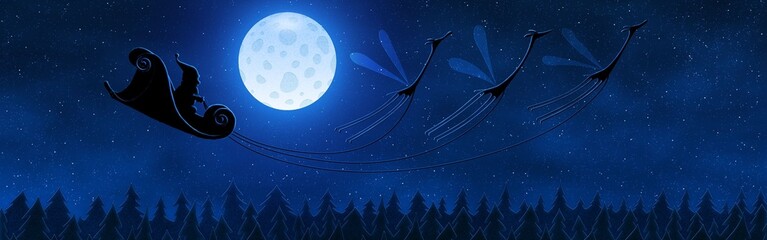 Christmas Background with Bokeh Lights and Gift Boxes