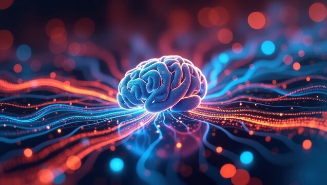 Ai Brain and Data Waves