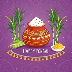 Happy Pongal Background