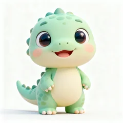 Poster Dinosaurus Dinosaurus funny 3D  © Erwinscret