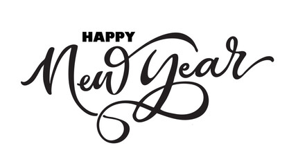 Merry Christmas and Happy New 2026 Year - cute hand drawn doodle lettering postcard. Hello 2026. Holly Jolly, Tis the season. © jane55