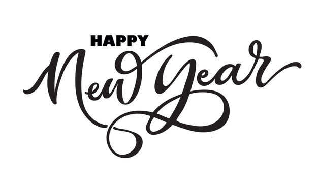 Merry Christmas and Happy New 2026 Year - cute hand drawn doodle lettering postcard. Hello 2026. Holly Jolly, Tis the season.