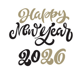 Merry Christmas and Happy New 2026 Year - cute hand drawn doodle lettering postcard. Hello 2026. Holly Jolly, Tis the season.