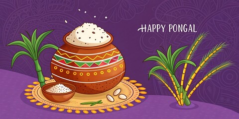 Happy Pongal Background
