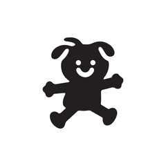 Education Panda Kids Silhouettes: World Children Day Rights Hope Vector Icon Download.