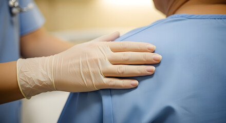 Team of surgeons and medical professionals performing a complex surgical procedure in a modern operating room with advanced equipment