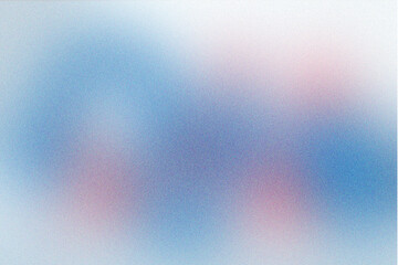 Soft Focus Abstract Blurry Pastel Blue Pink and White Gradient with Grain background