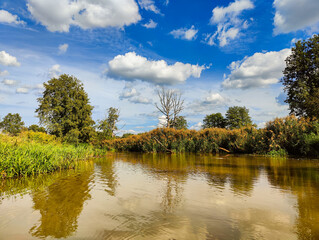 spływ rzeką Barcz w Dolina Baryczy © Grzegorz