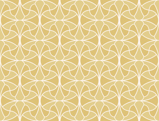 Abstract vector art seamless pattern. Vintage victorian background. Geometric retro illustration.