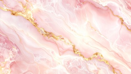 Luxury Rose Gold Marble Texture Background