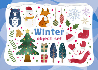 Winter Object Set 001