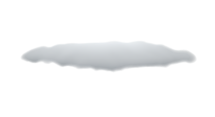 A pristine white cloud floats serenely against a clean white backdrop, its soft, fluffy texture creating a sense of peace and tranquility isolated on transparent background the gentle curves and subtl