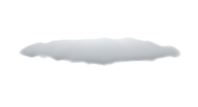 A pristine white cloud floats serenely against a clean white backdrop, its soft, fluffy texture creating a sense of peace and tranquility isolated on transparent background the gentle curves and subtl