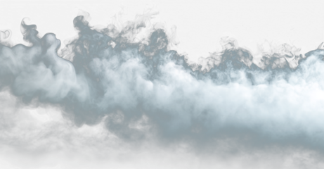 Blue mist floats softly over a transparent backdrop, forming subtle smoke textures. Perfect for atmospheric and mystical illustrations. Adds depth and mood to designs. PNG