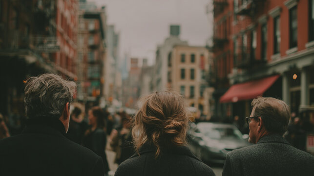 People on the street