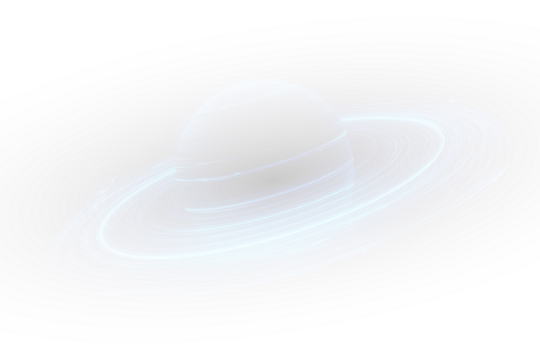 Vector illustration of all planets in the solar system in realistic style with Sun and Moon, cosmic background, and Milky Way galaxy, ideal for space science and education.