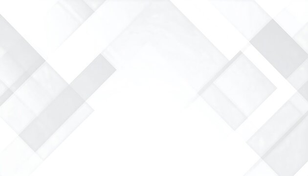 Abstract gray and white geometric pattern with overlapping shapes, giving a modern and clean visual
