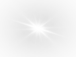 Shining burst of rays with glowing starlight and sparkling brilliance.