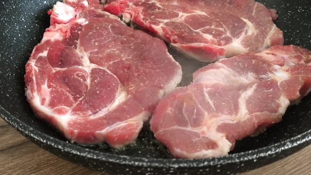 Carne de cerdo a la plancha