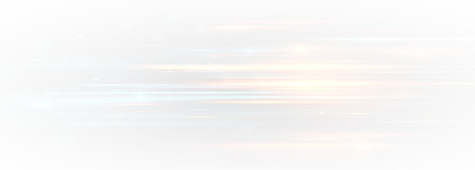 Abstract motion PNG glowing line streak effect.