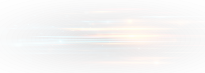 Abstract motion PNG glowing line streak effect.
