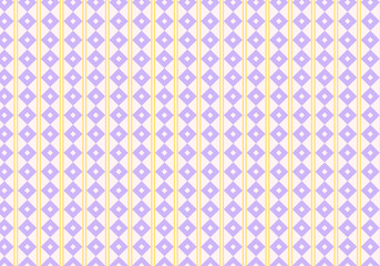 シンプルな和柄　釘抜き文様