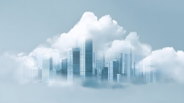professional business presentation background for local cloud