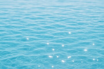 Fototapeta premium Calm water ripples serene ocean nature photography bright environment close-up view tranquility concept