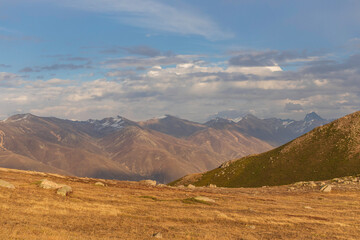 mountain landscape in autumn