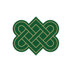 Celtic Love Knot Stock Illustration