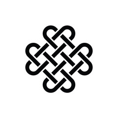 Celtic Love Knot Stock Illustration