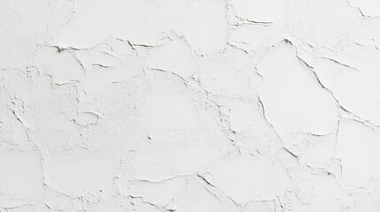 Obraz premium Abstract white art paint texture background, broad palette knife surface pattern, copy space