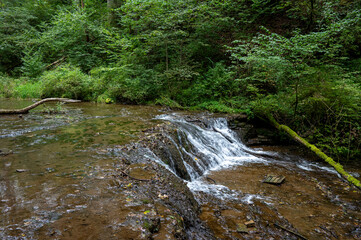 Löffingen, Deutschland, ein abenteuerliches Stück der 3-Schluchten-Tour
