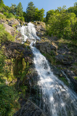 Todtnau im Scharzwald met seimem beeindruckenden Wasserfall