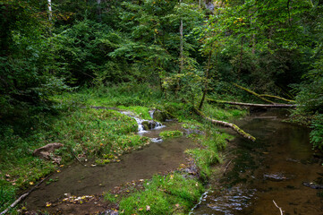Löffingen, Deutschland, ein abenteuerliches Stück der 3-Schluchten-Tour