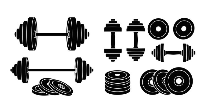 Dynamic fitness equipment set perfect for home gyms, workouts, and personal training. - Powered by Adobe