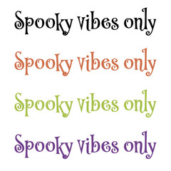 Spooky vibes only