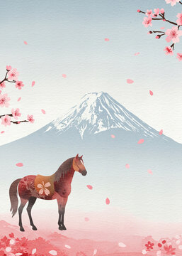 桜と馬」の写真素材 | 10,013件の無料イラスト画像 | Adobe Stock