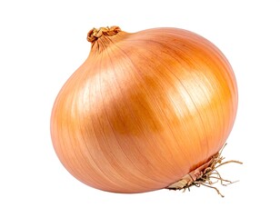 Single onion, light orange hue