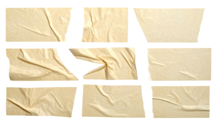 Abstract paper tape element design