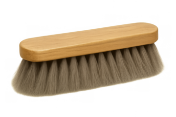 Wooden shoe brush cleaning polishing footwear care