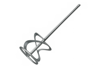 Metal drill paddle paint mixer tool