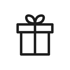 Gift box icons representing present, celebration, and reward concept used for festive occasions, loyalty programs, e-commerce promotions, and holiday greeting designs in digital marketing materials